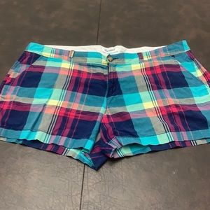Size 18 Plaid Old Navy shorts